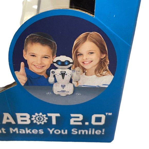 Rite Lite Judah Maccabot 2.0 Chanukah Robot Dances to the Music White - Picture 2 of 12